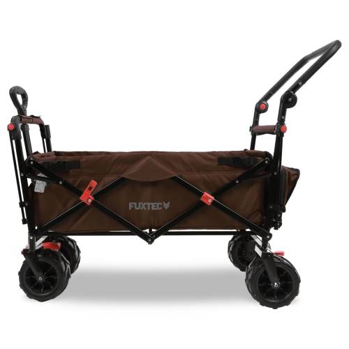 Wózek transportowy składany FUXTEC CTB800 plażowy szerokie koła