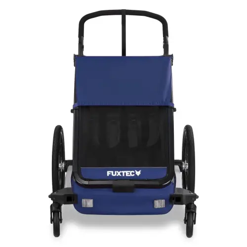 Przyczepka rowerowa FUXTEC FX-FA1-SET-BLUE z kółkiem jogger FX-FA1-SET-BLAU - zdjęcie 5