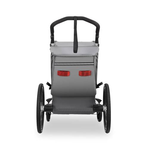 Przyczepka rowerowa FUXTEC FX-FA1S jednoosobowa, szara FX-FA1S.83 - zdjęcie 3