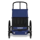 Przyczepka rowerowa FUXTEC FX-FA1-SET-BLUE z kółkiem jogger FX-FA1-SET-BLAU - zdjęcie 5