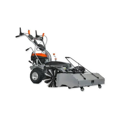 Zamiatarka spalinowa KM1196 el.start + pojemnik  2W1 - 100cm
