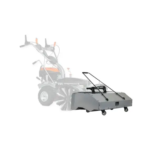 Zamiatarka spalinowa KM1196 el.start + pojemnik  2W1 - 100cm